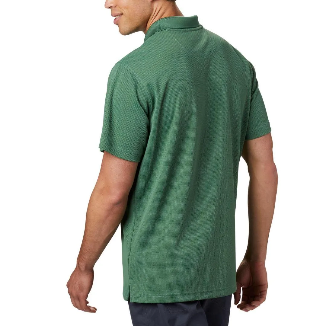 Columbia Men Green Utilizer Polo T-Shirt