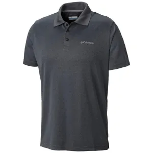Columbia Men Grey Utilizer Polo T-Shirt