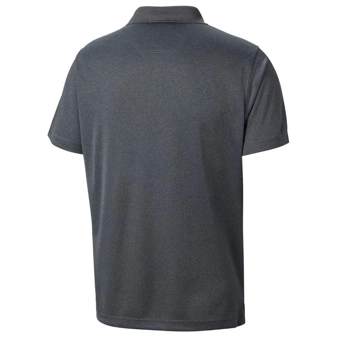 Columbia Men Grey Utilizer Polo T-Shirt