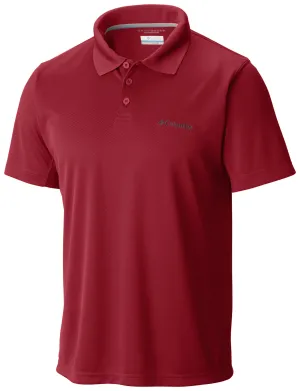 Columbia Men Red New Utilizer Polo T-Shirt