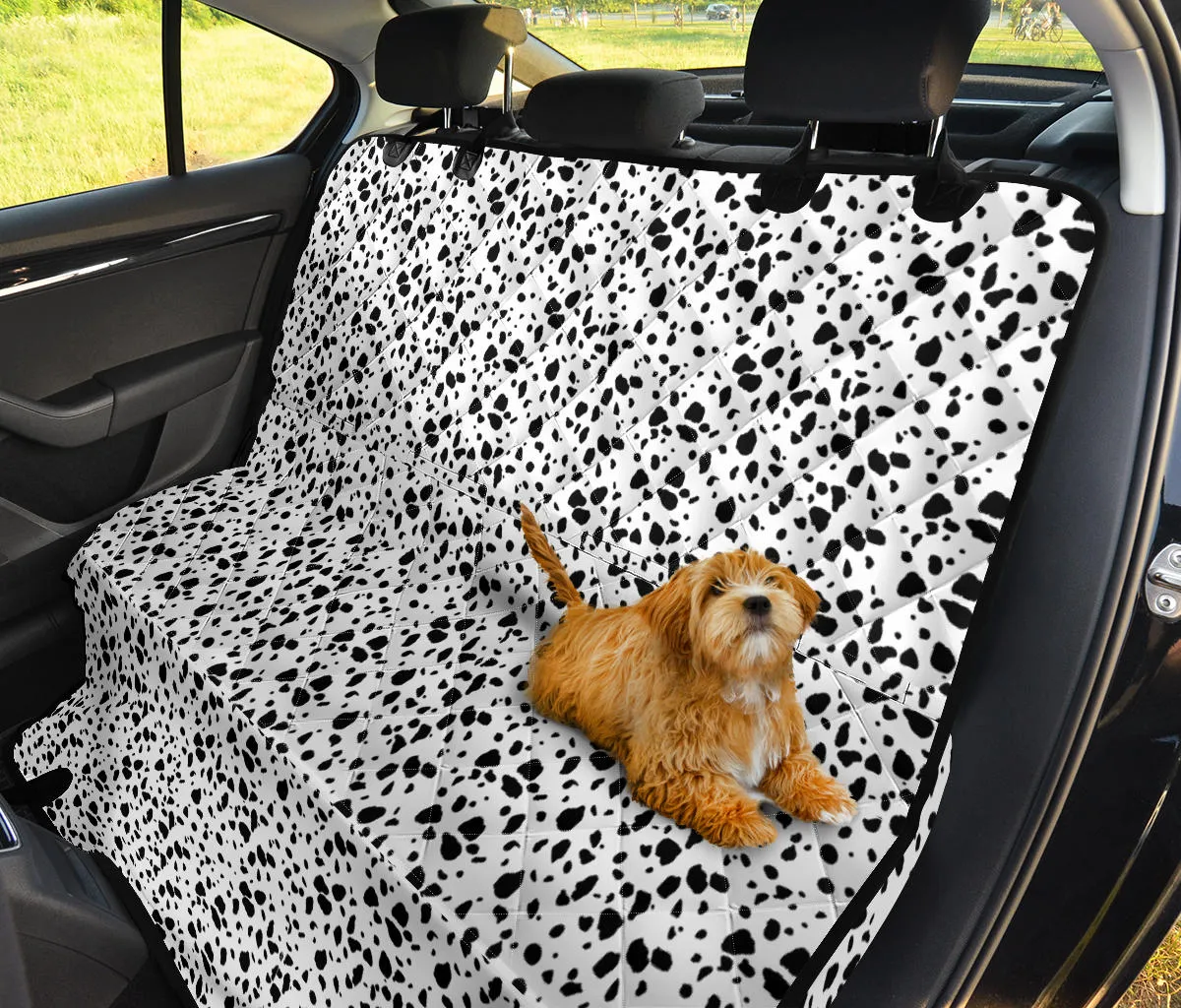 Dalmatian Spots Pet Seat Cover for Car