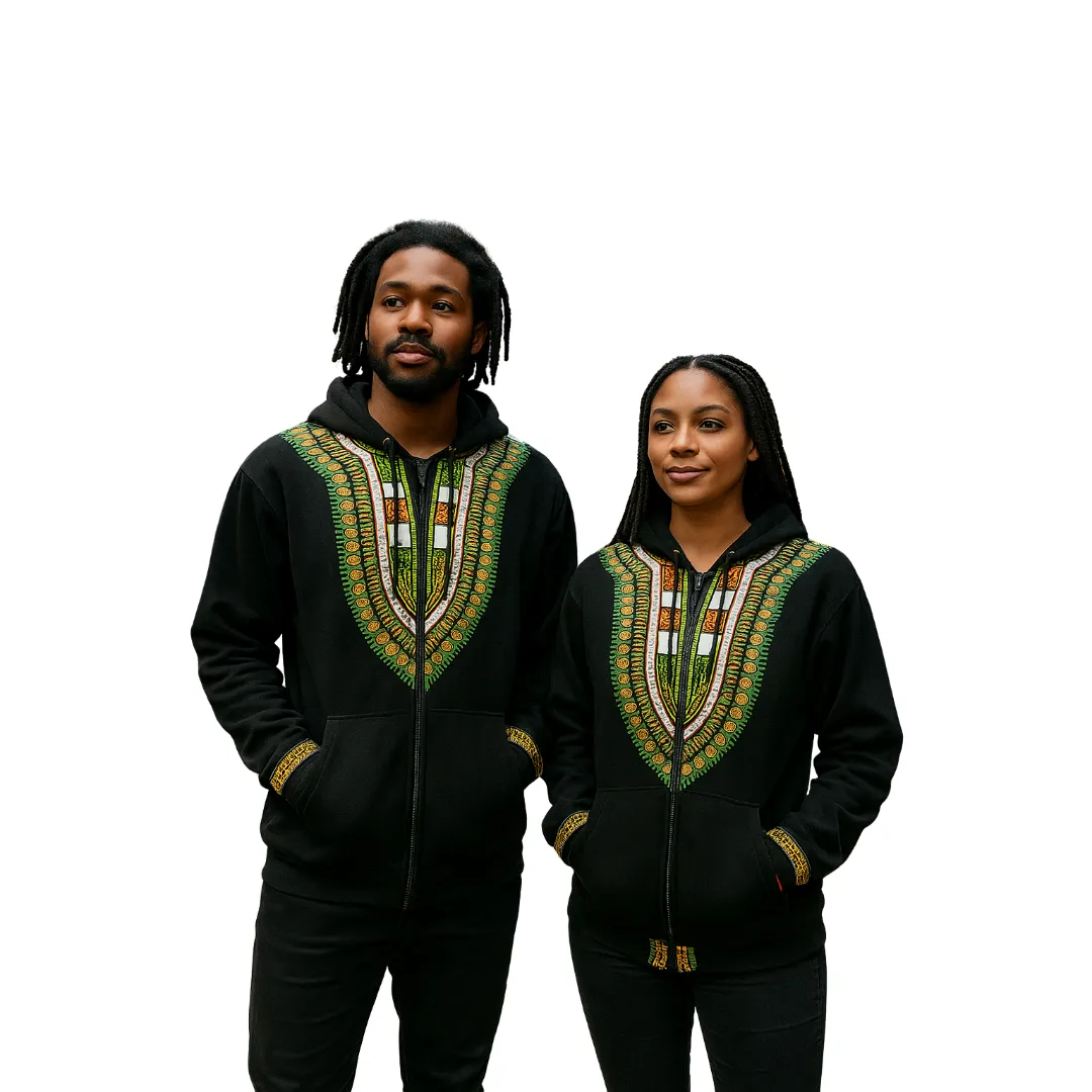 Dashiki Fleece Hoodie