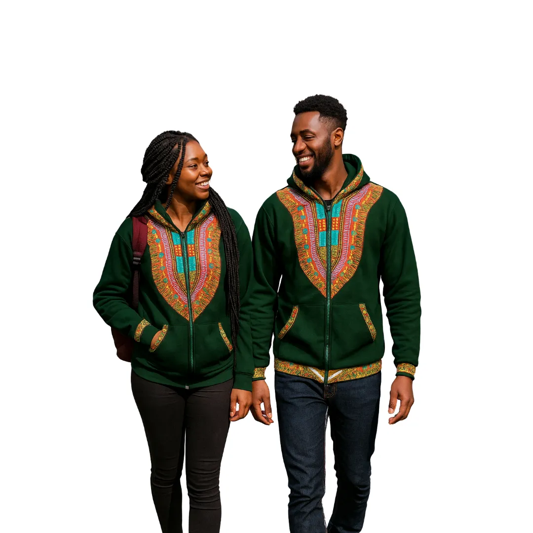 Dashiki Fleece Hoodie