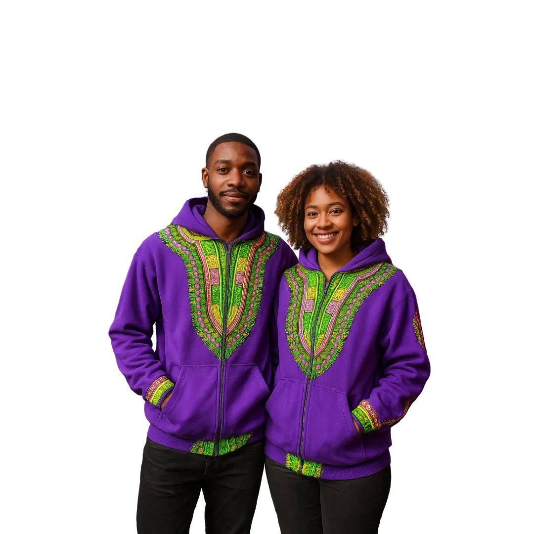 Dashiki Fleece Hoodie
