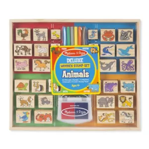 Deluxe Wooden Stamp Set - Animal