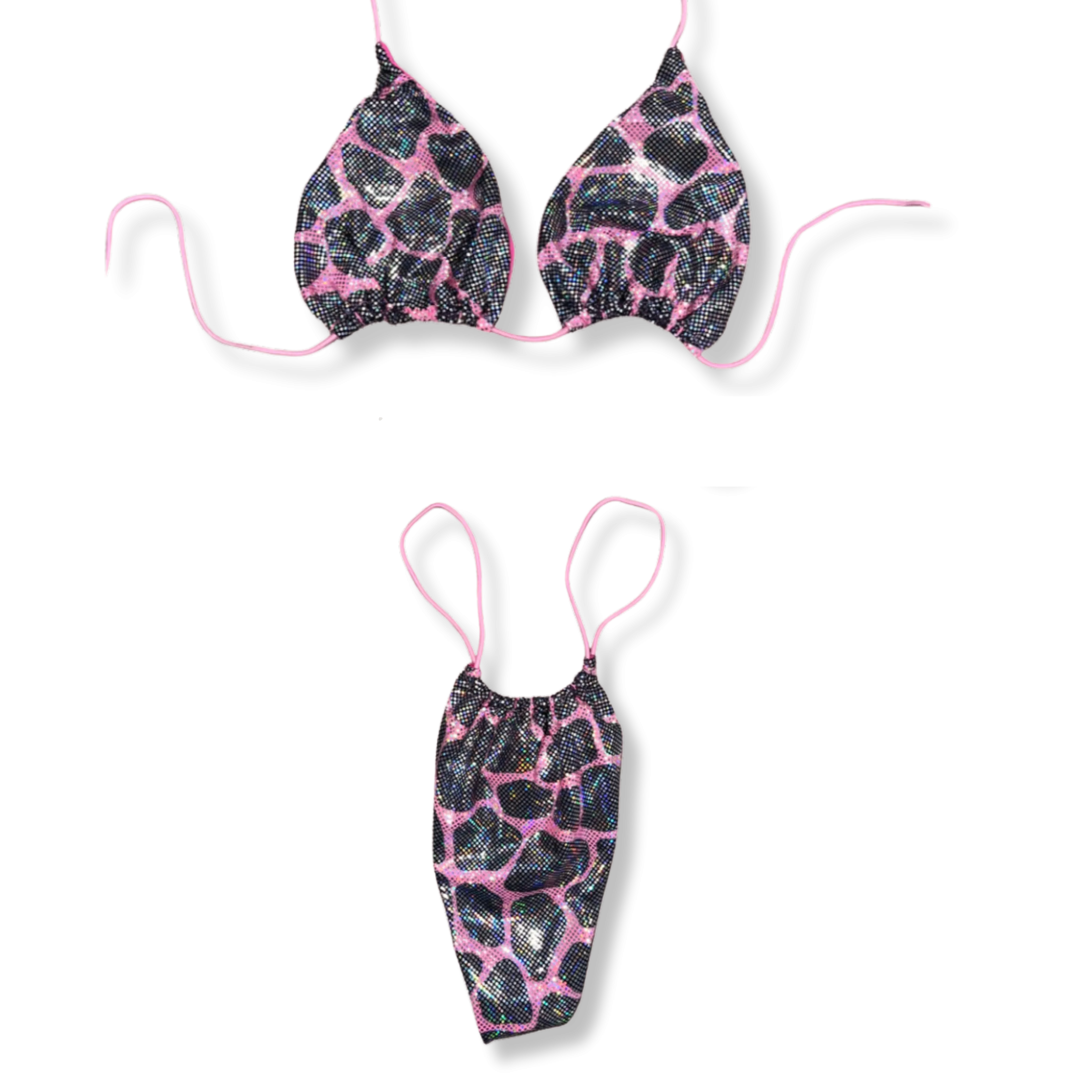 Disco Safari String Bikini