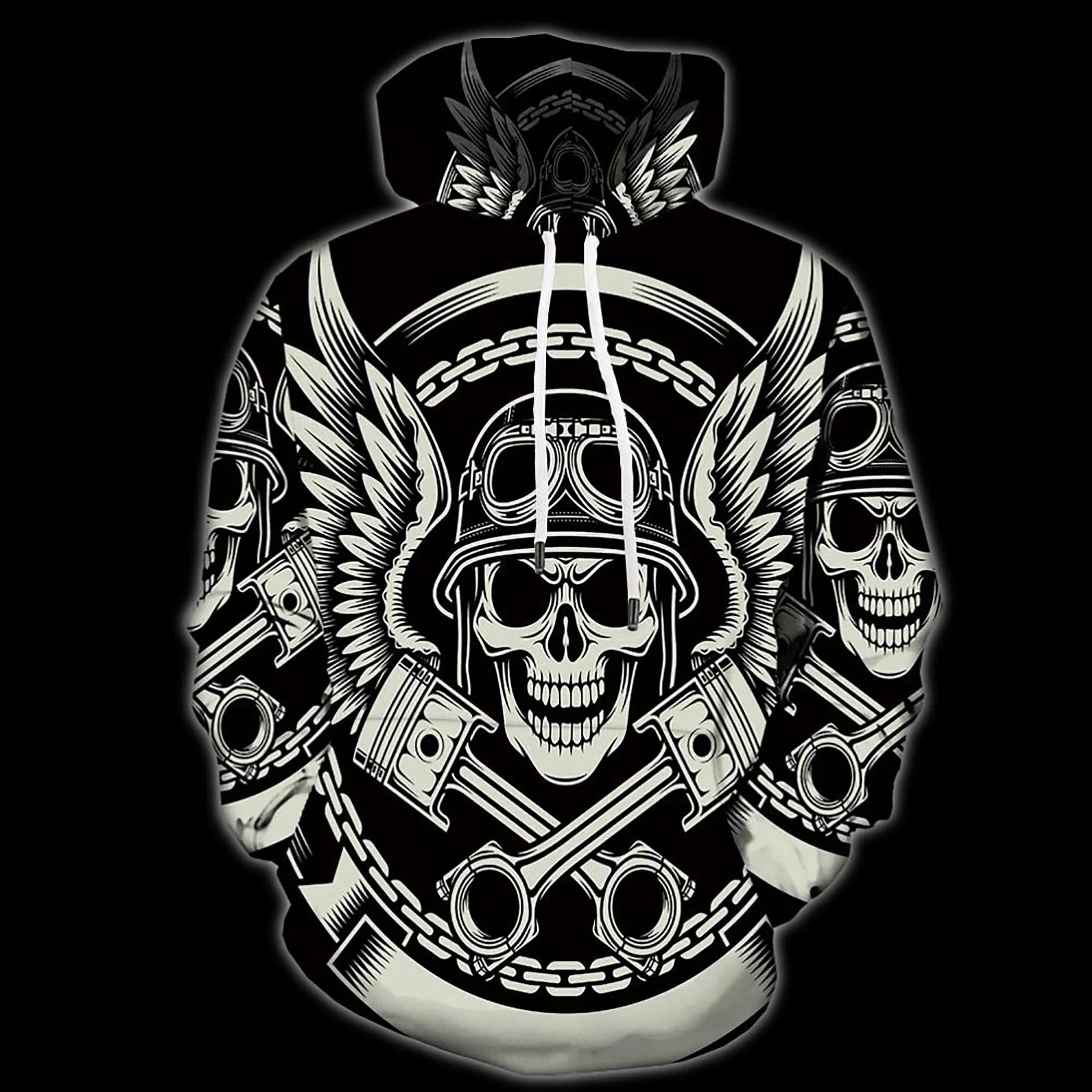 Dope Skull Hoodies