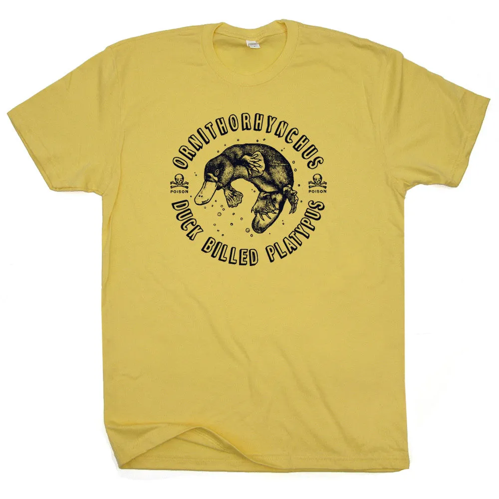 Duck-Billed Platypus T Shirt Funny Animal T Cool Animal Shirt