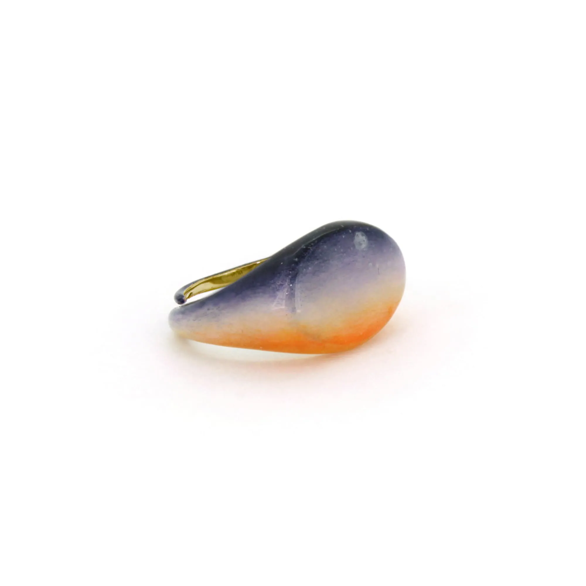 Dusk Sky Oval Signet Ring | Sky