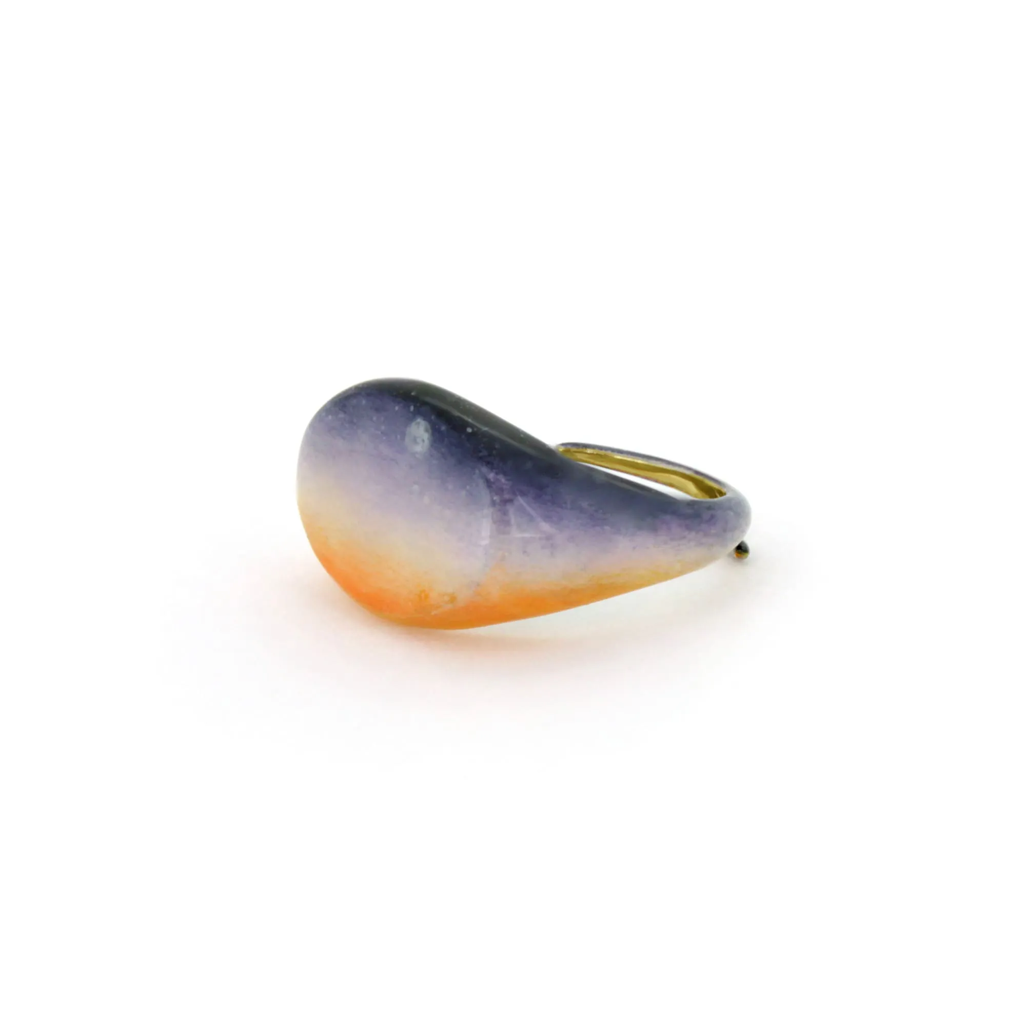 Dusk Sky Oval Signet Ring | Sky