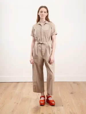 ege jumpsuit - light safari