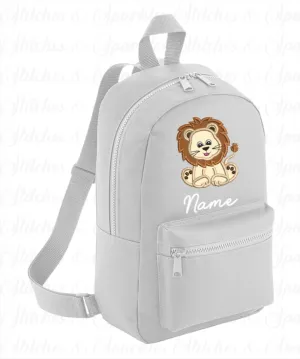 Embroidered Animal Backpack