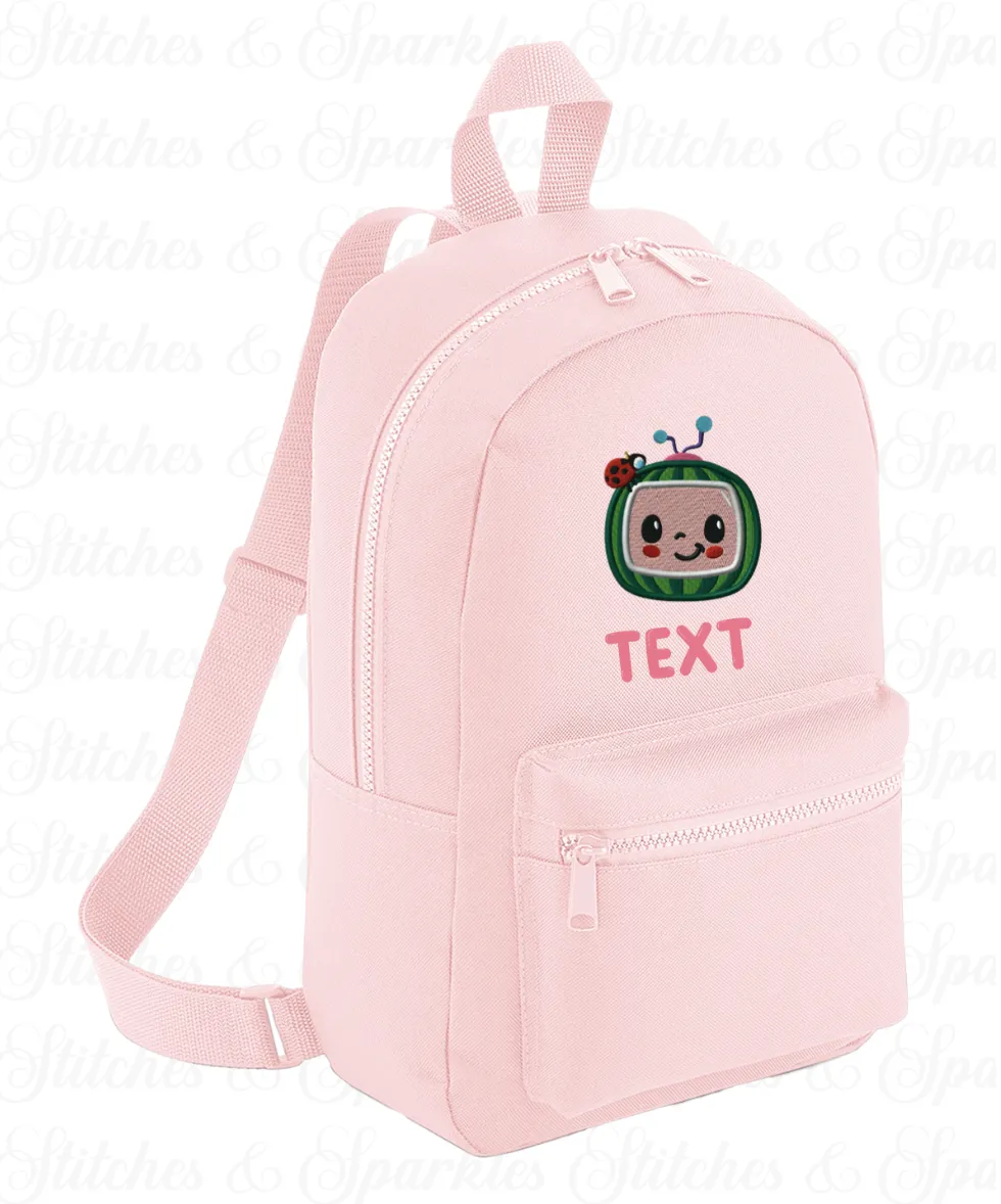 Embroidered Cocomelon JJ Backpack