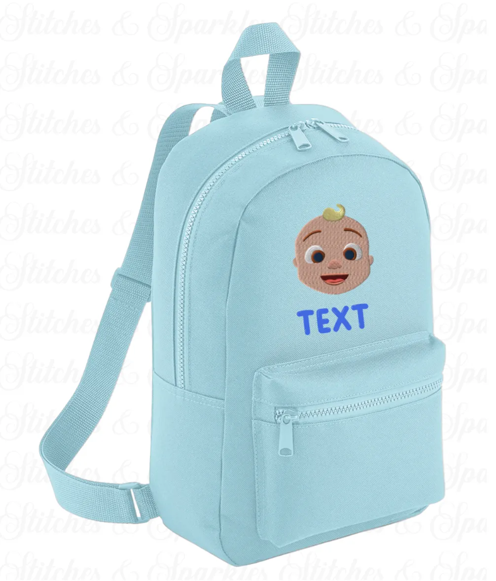 Embroidered Cocomelon JJ Backpack