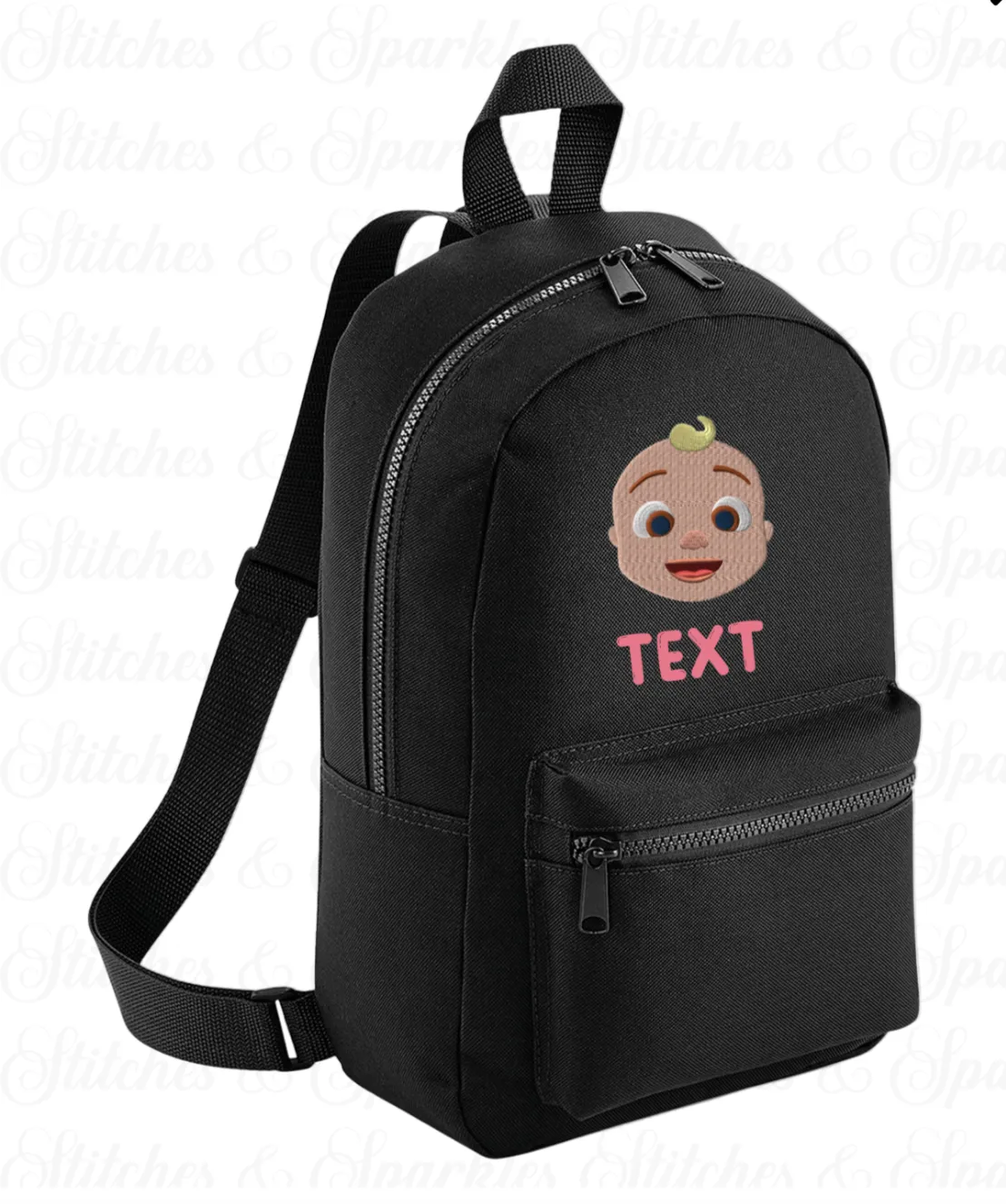 Embroidered Cocomelon JJ Backpack