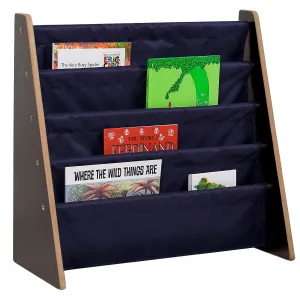 Espresso Sling Bookshelf