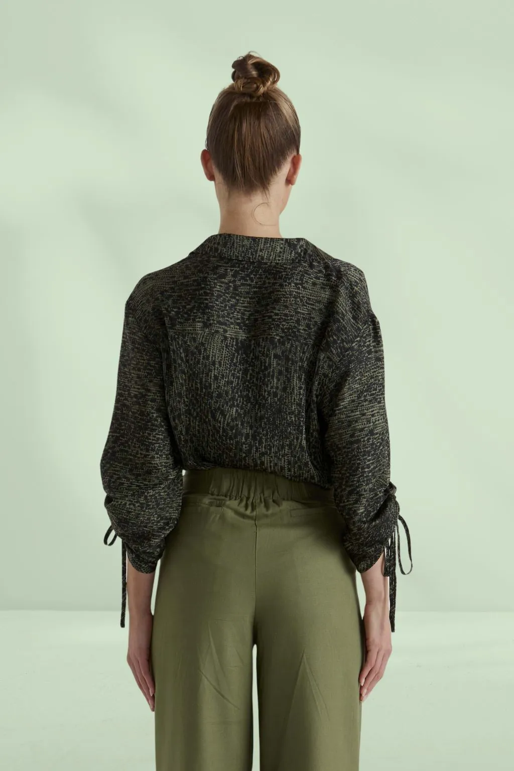 Fate and Becker Explorer Shirt Khaki Leopard
