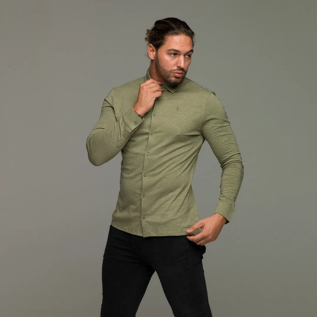 Father Sons Super Slim Khaki Jersey - FSH01 (LAST CHANCE)