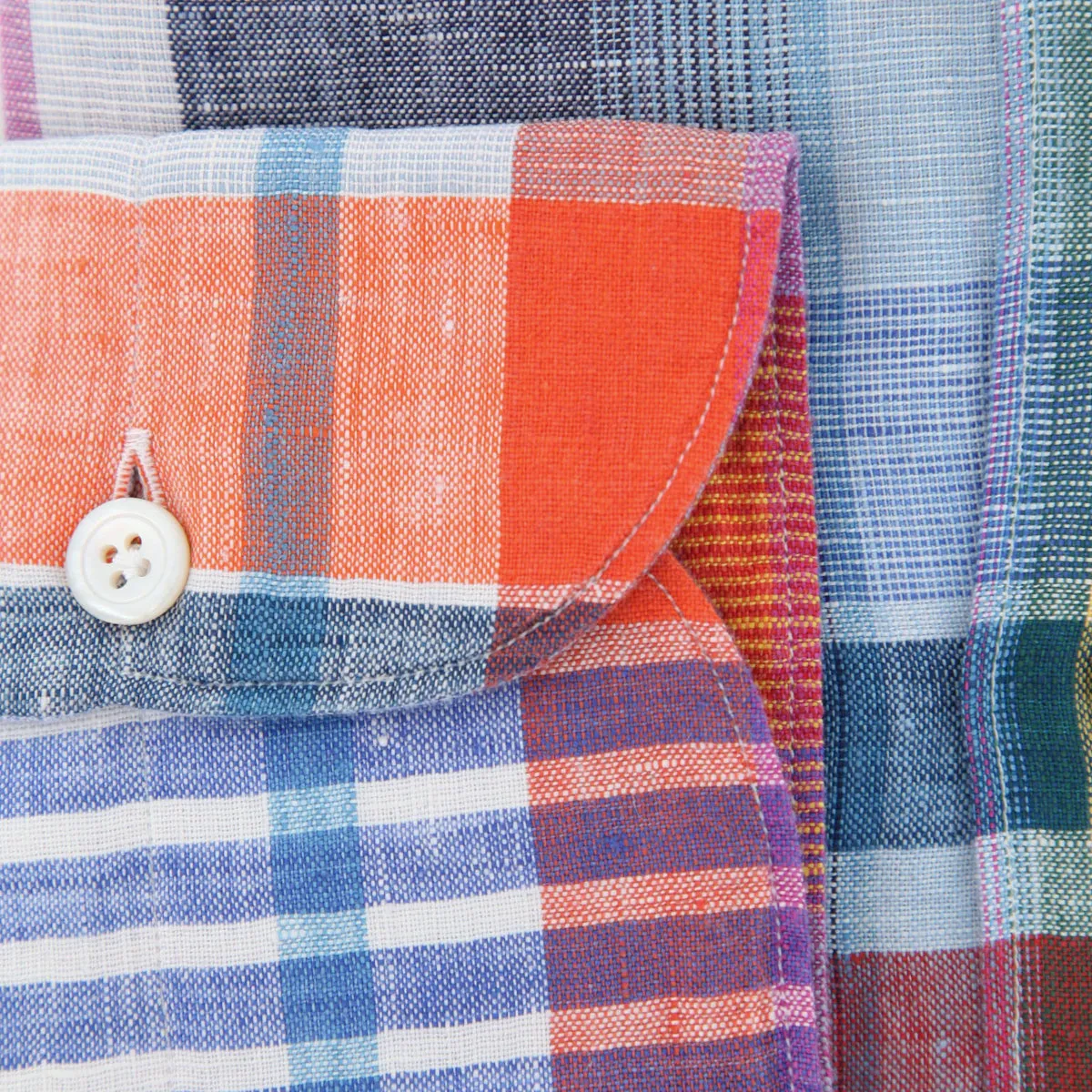 Finamore Napoli Multi-Colored Shirt - Extra Slim