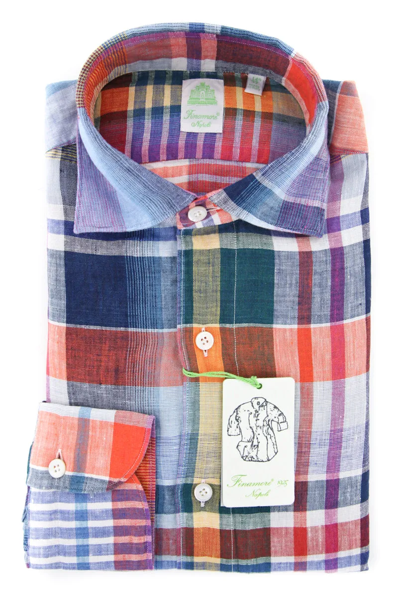 Finamore Napoli Multi-Colored Shirt - Extra Slim