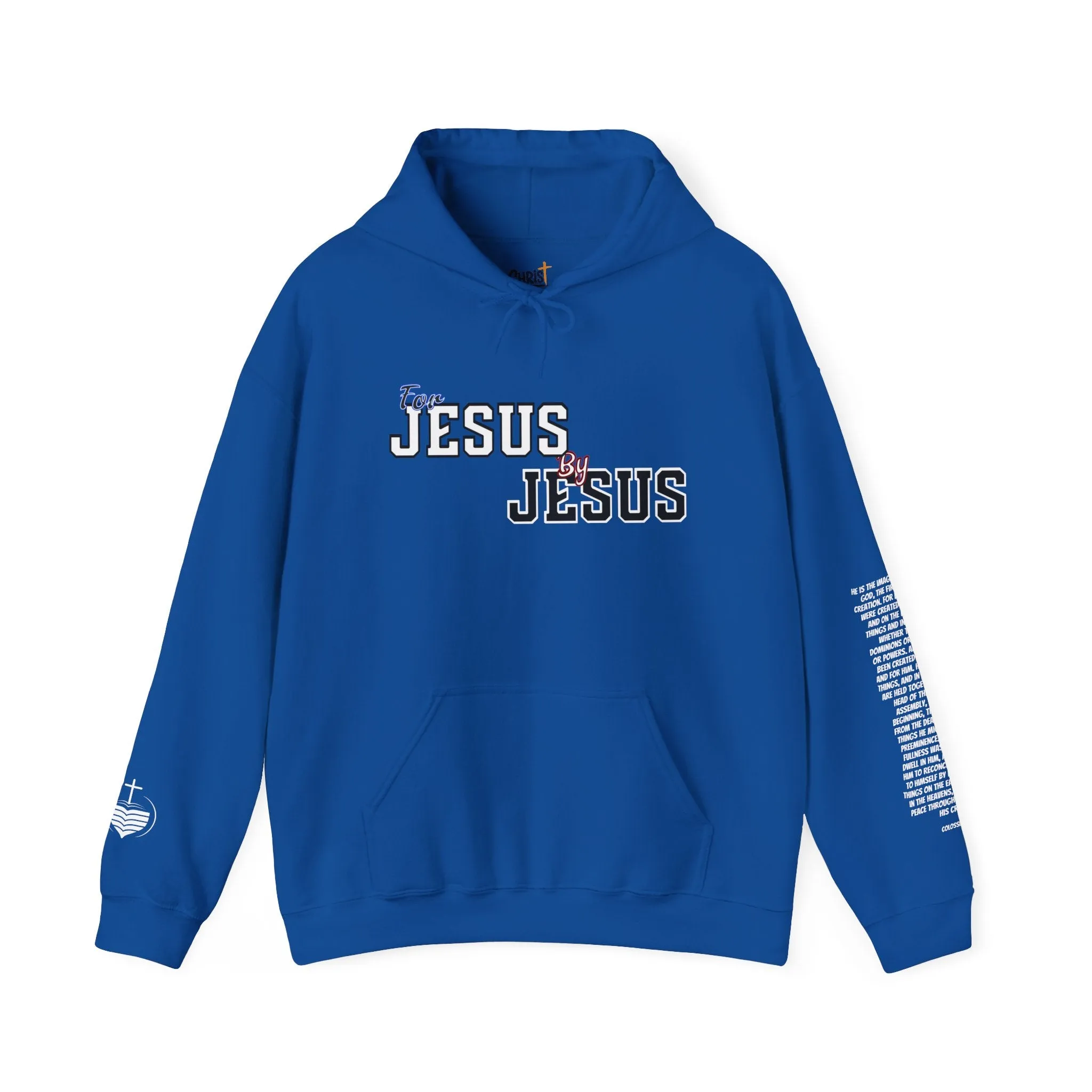 For Jesus, By Jesus - Hoodie | Bold Christian Apparel