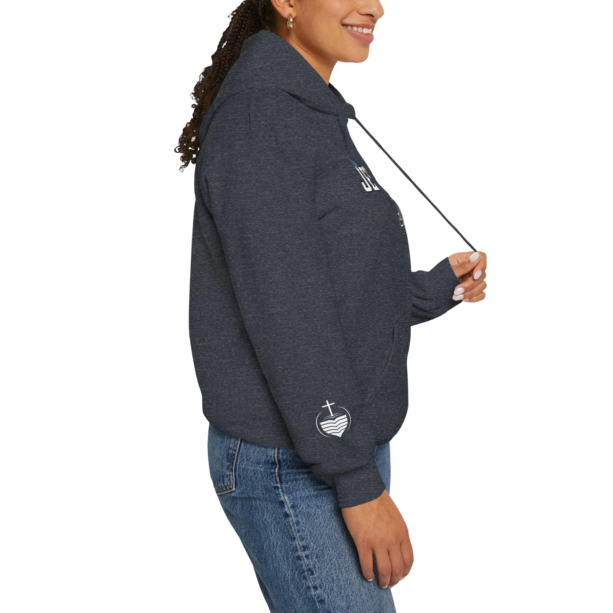 For Jesus, By Jesus - Hoodie | Bold Christian Apparel