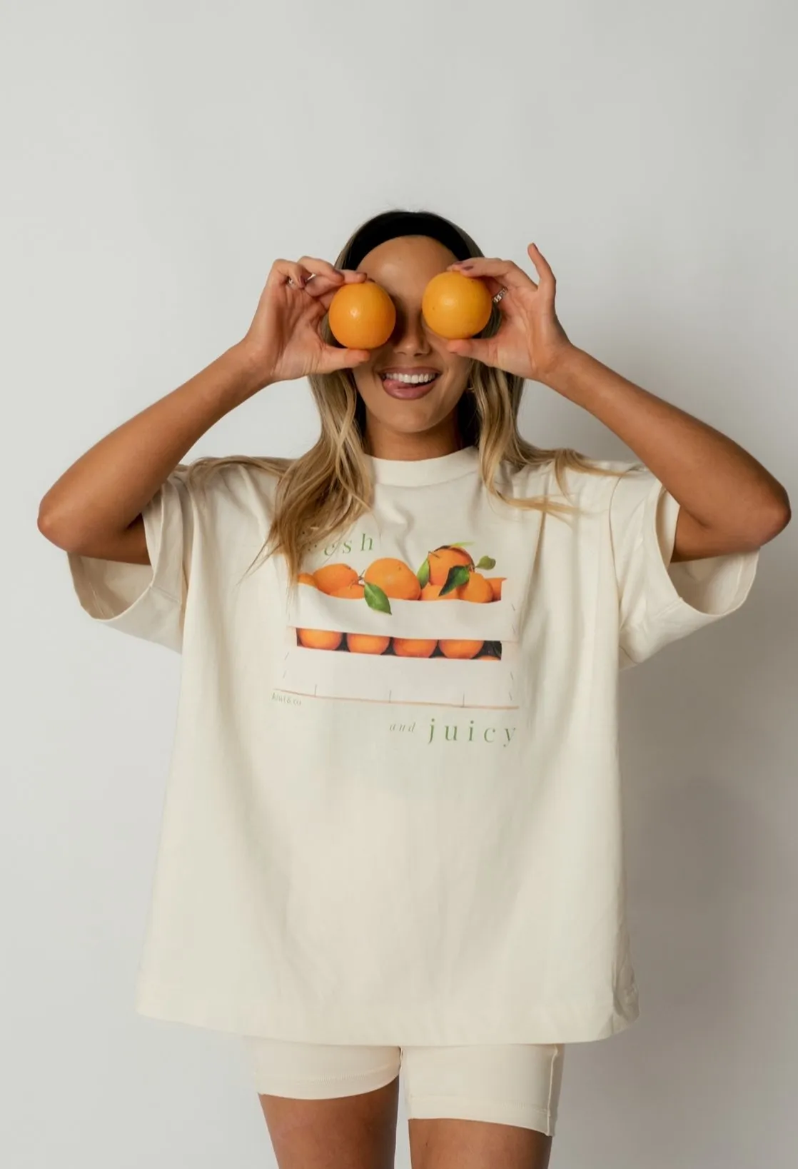 Fresh & Fruity Oversized Tee