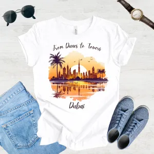 From Dunes to Towers: Dubai Adventure Tee