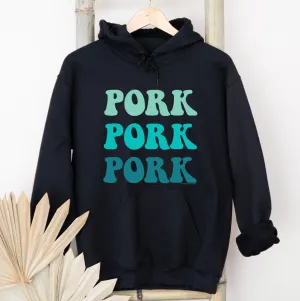 Funky Pork Blue Hoodie (S-3XL) Unisex - Multiple Colors!