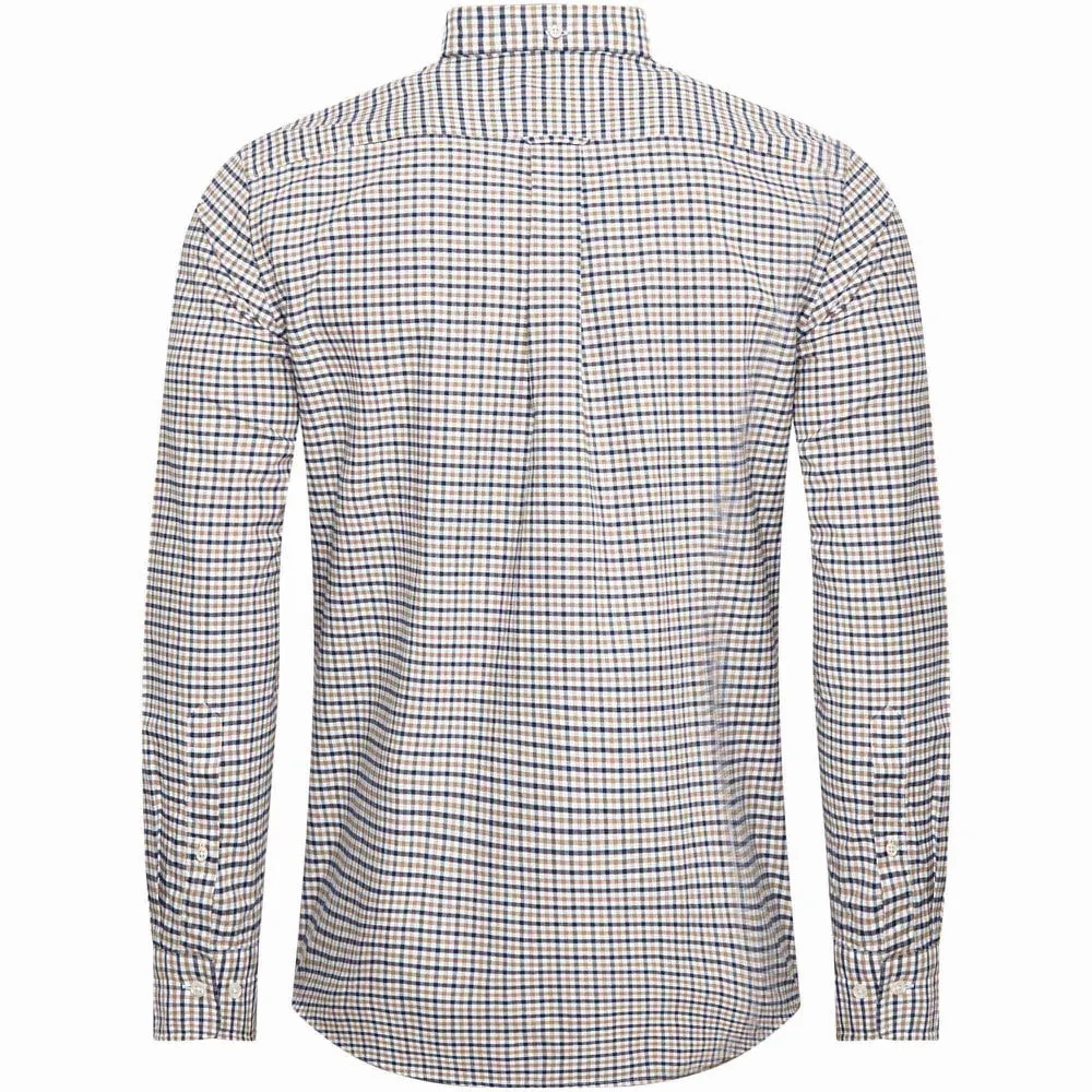 GANT Warm Khaki Oxford 3 Color Gingham Button Down Shirt 3056500 Size M NWT