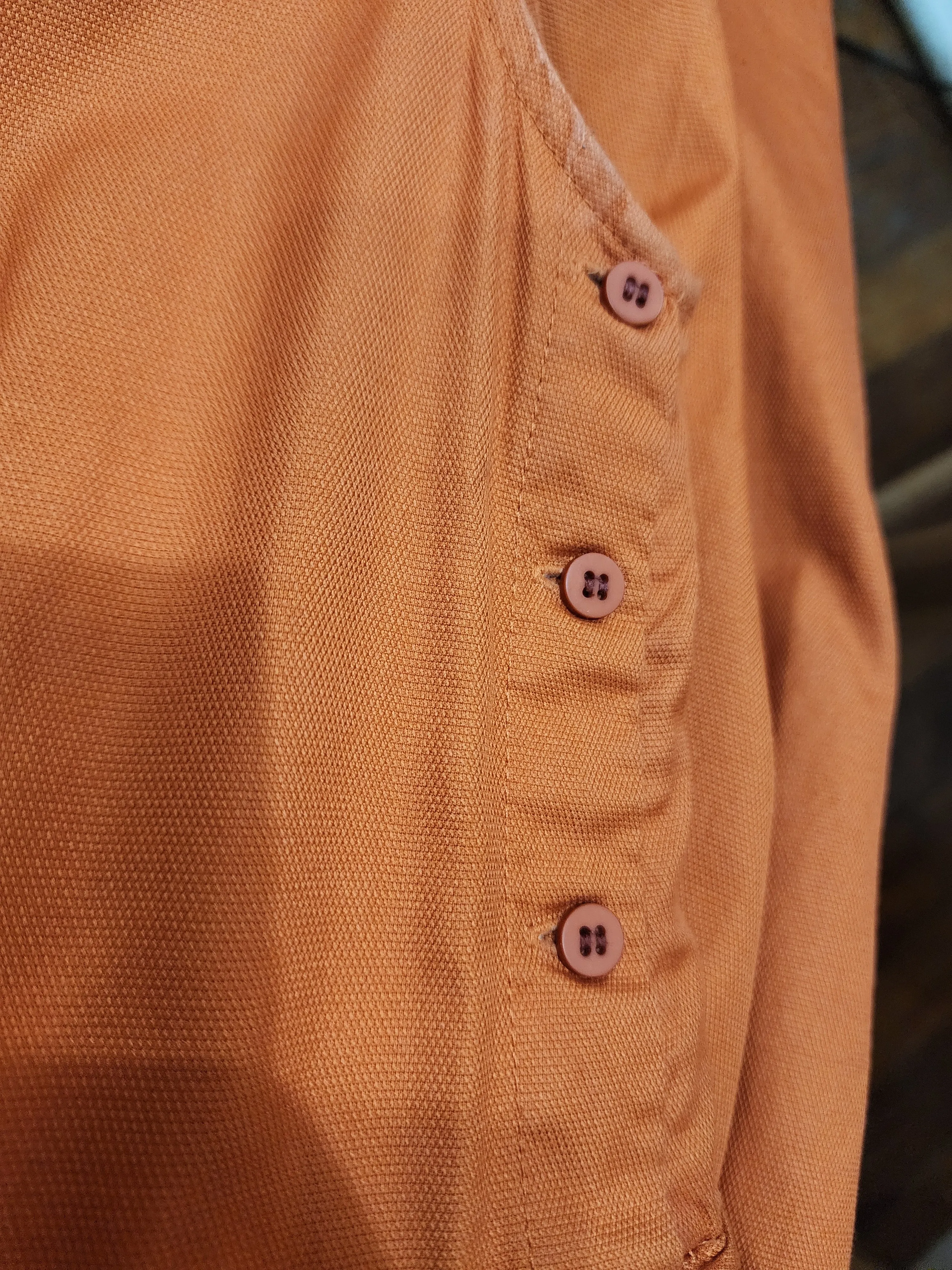 Gorman orange midi dress size 8
