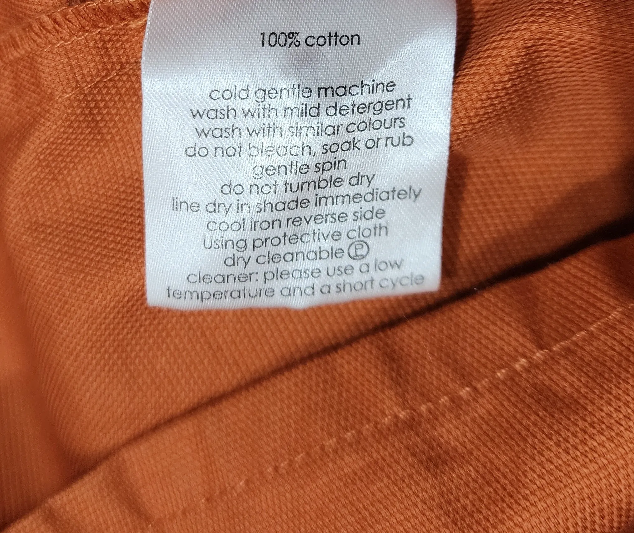 Gorman orange midi dress size 8