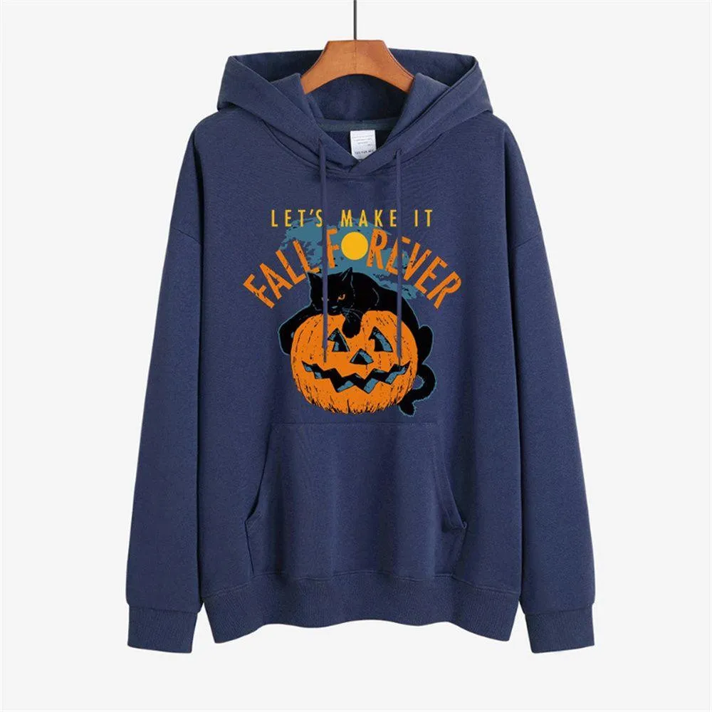 Graphic Hoodies Fall For Ever