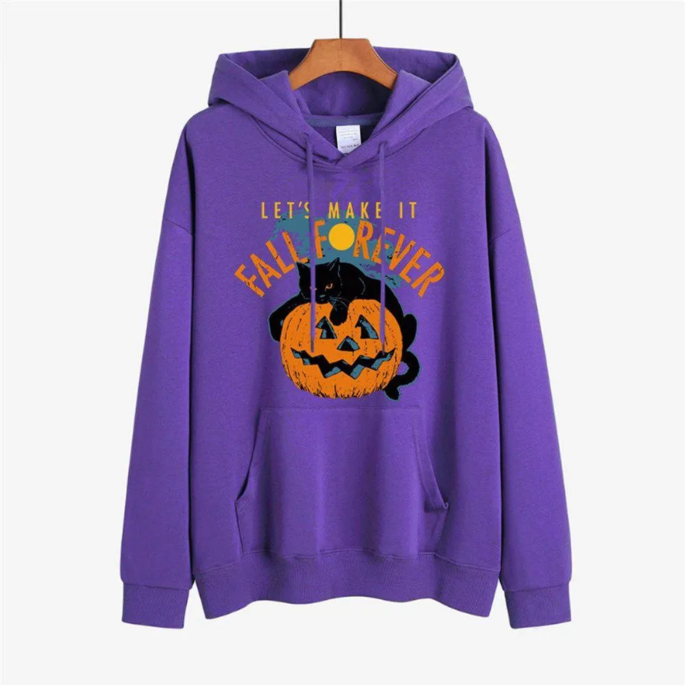 Graphic Hoodies Fall For Ever
