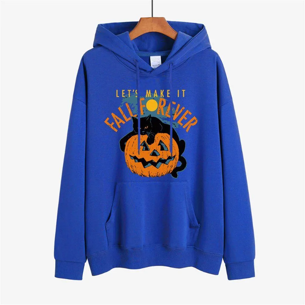 Graphic Hoodies Fall For Ever