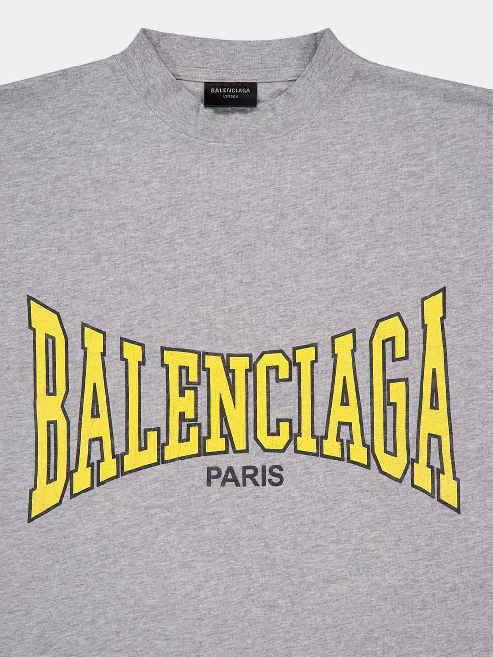 Grey Oversized Logo T-Shirt