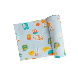 Groceries Swaddle Blanket