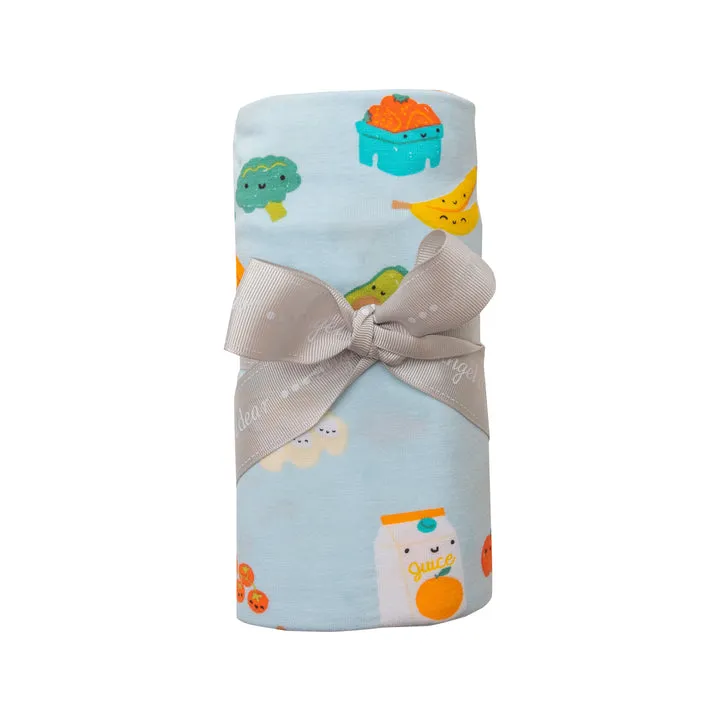 Groceries Swaddle Blanket