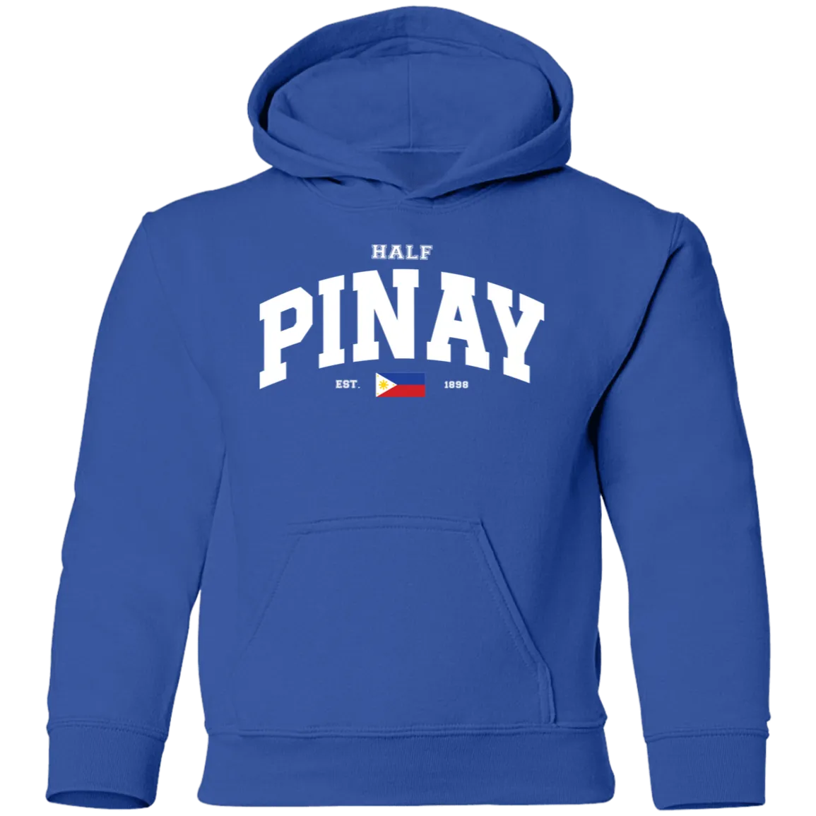 Half Pinay Youth Pullover Hoodie