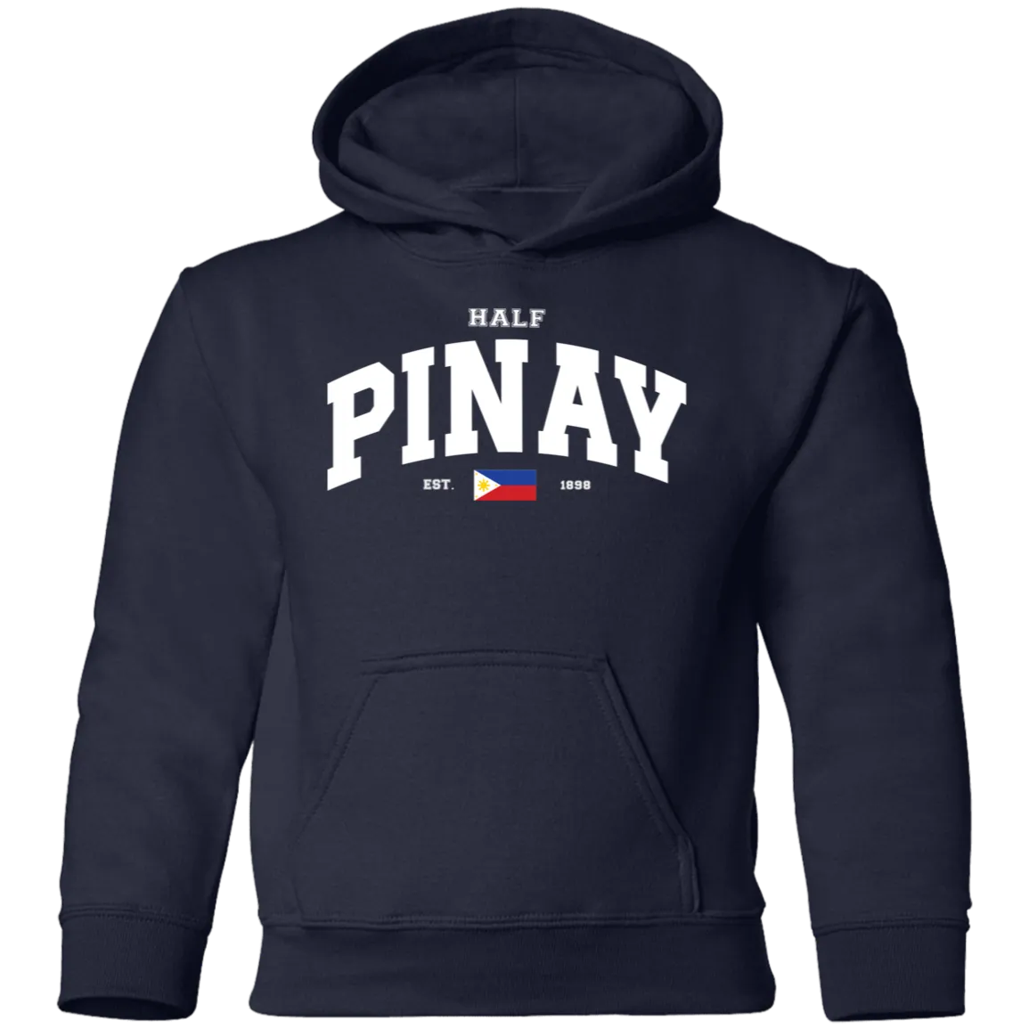 Half Pinay Youth Pullover Hoodie