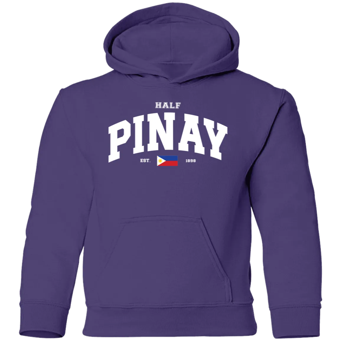 Half Pinay Youth Pullover Hoodie