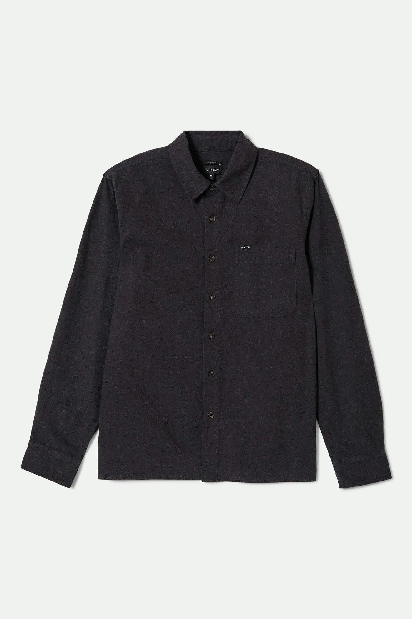 Hasting Kapok L/S Flannel - Heather Black