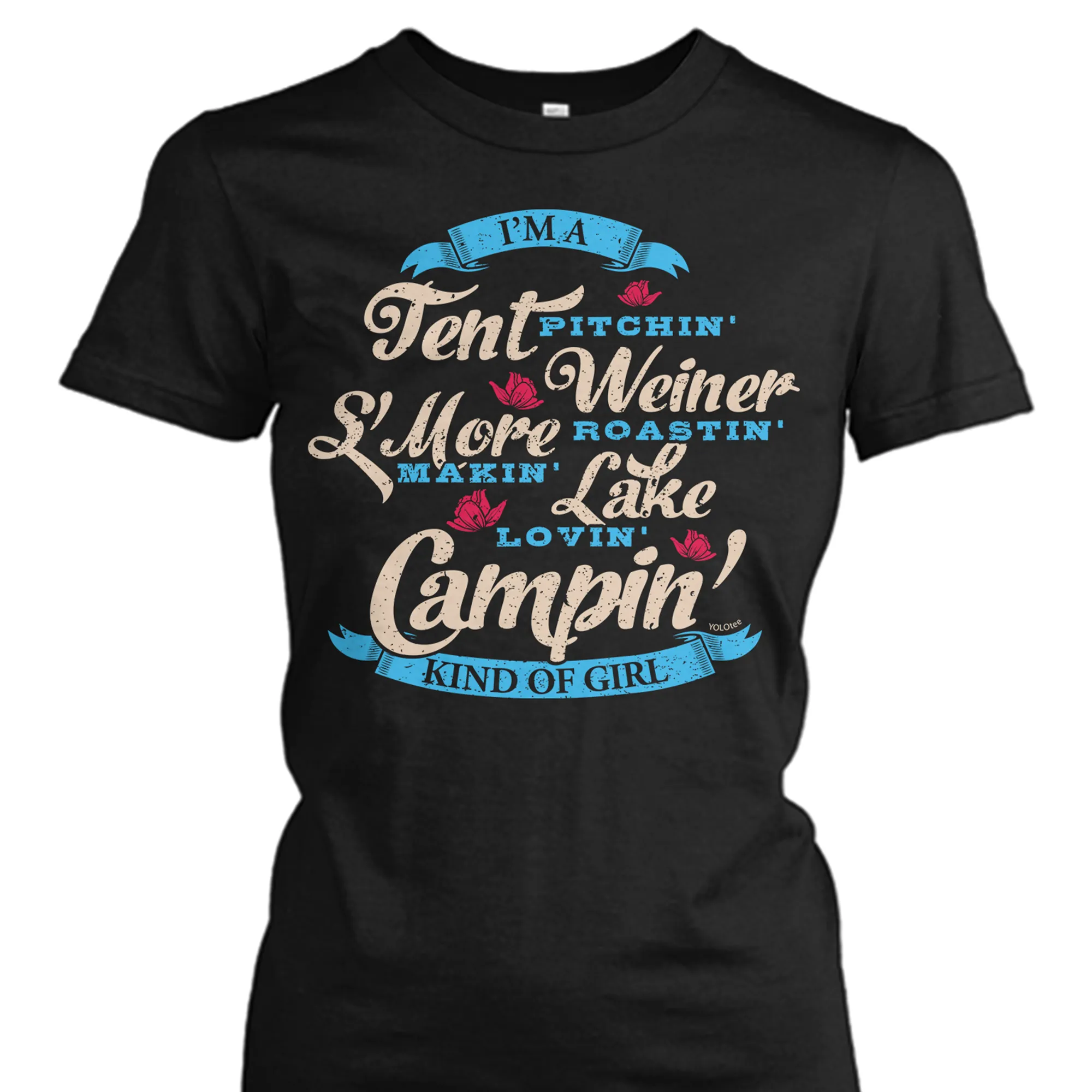 I'm a Campin' Kinda Girl (Colored) Shirt