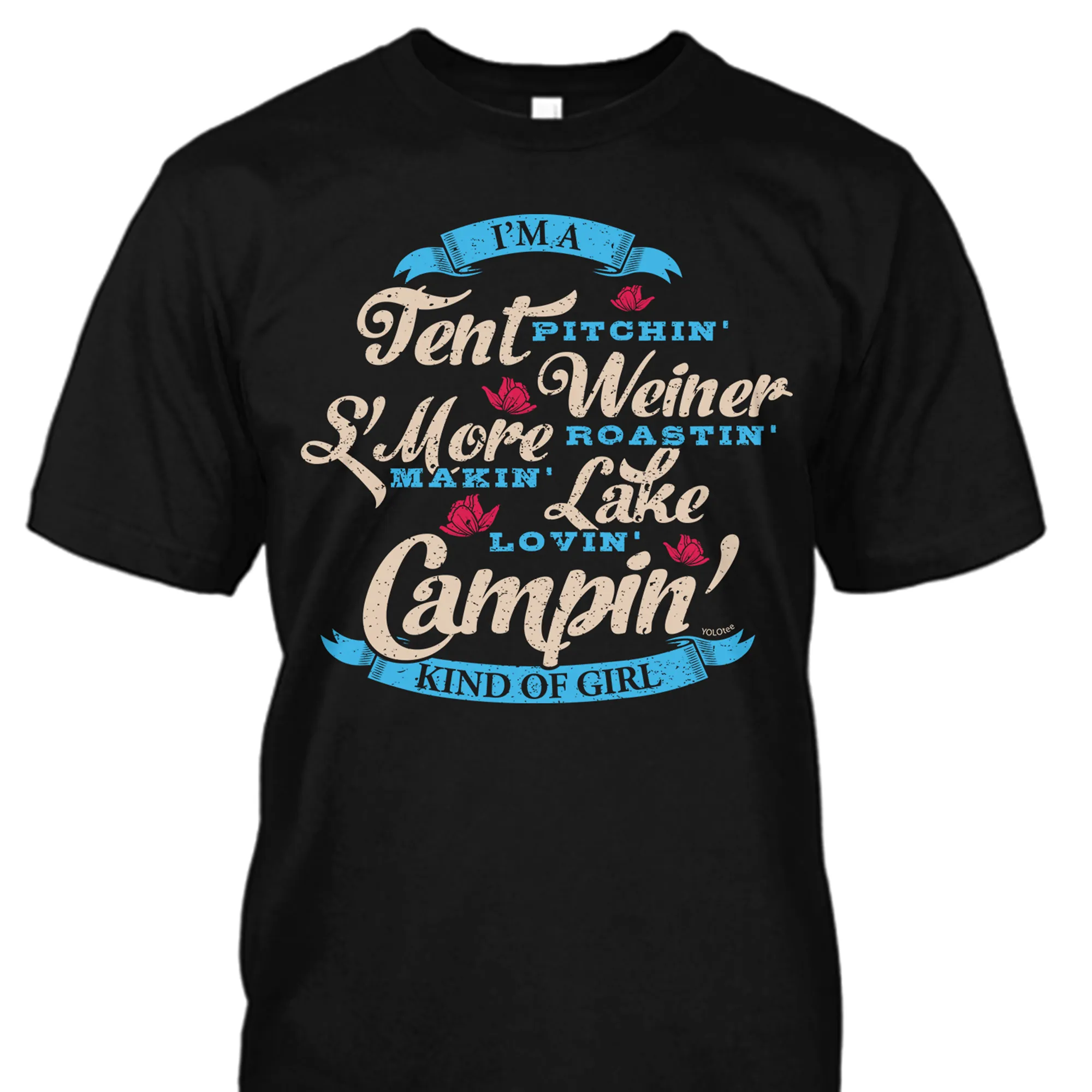 I'm a Campin' Kinda Girl (Colored) Shirt