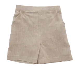 Jack and Teddy Khaki Linen Shorts