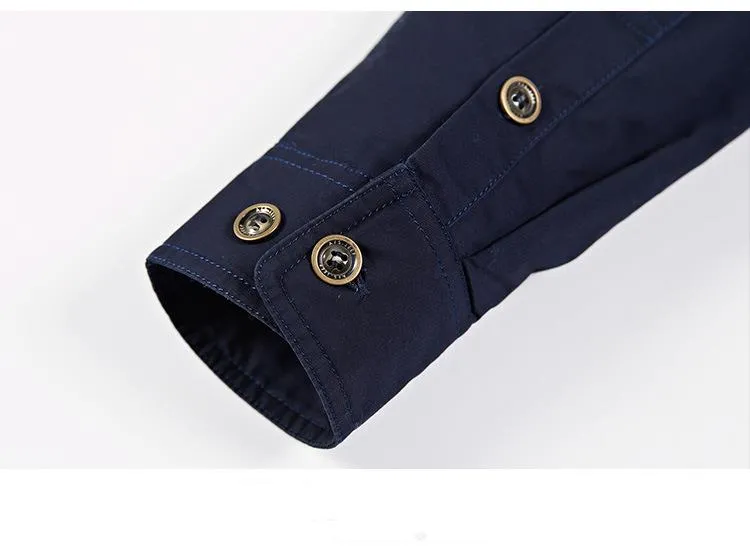 JEEP Military Army Trustworthy transactions Men's Sleeve Long Shirts Secure AFS