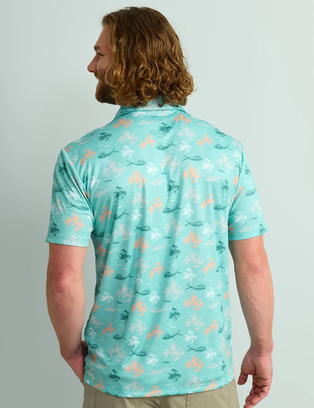KC Print Pursuit Performance Polo