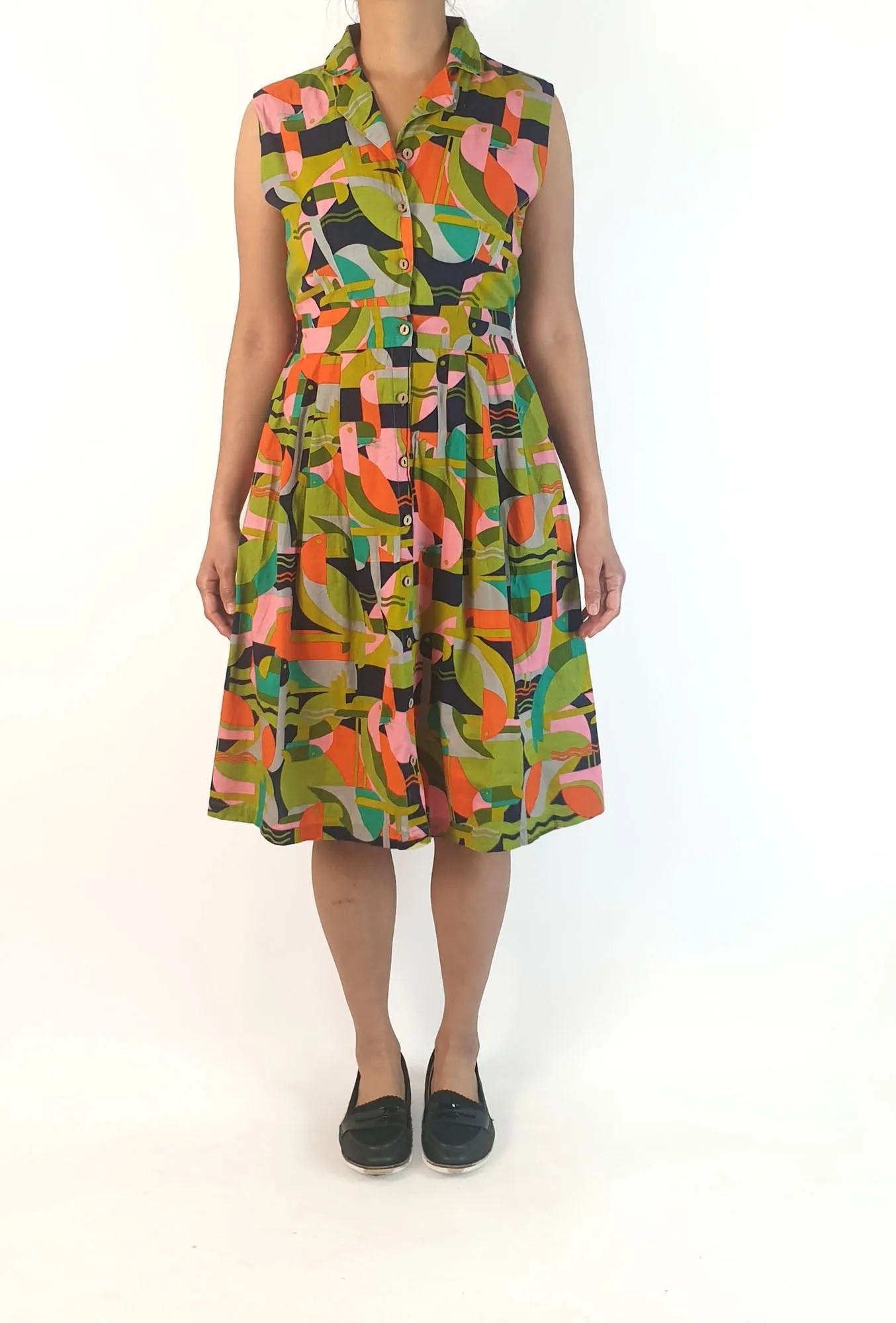 Keshet unique print dress size 10