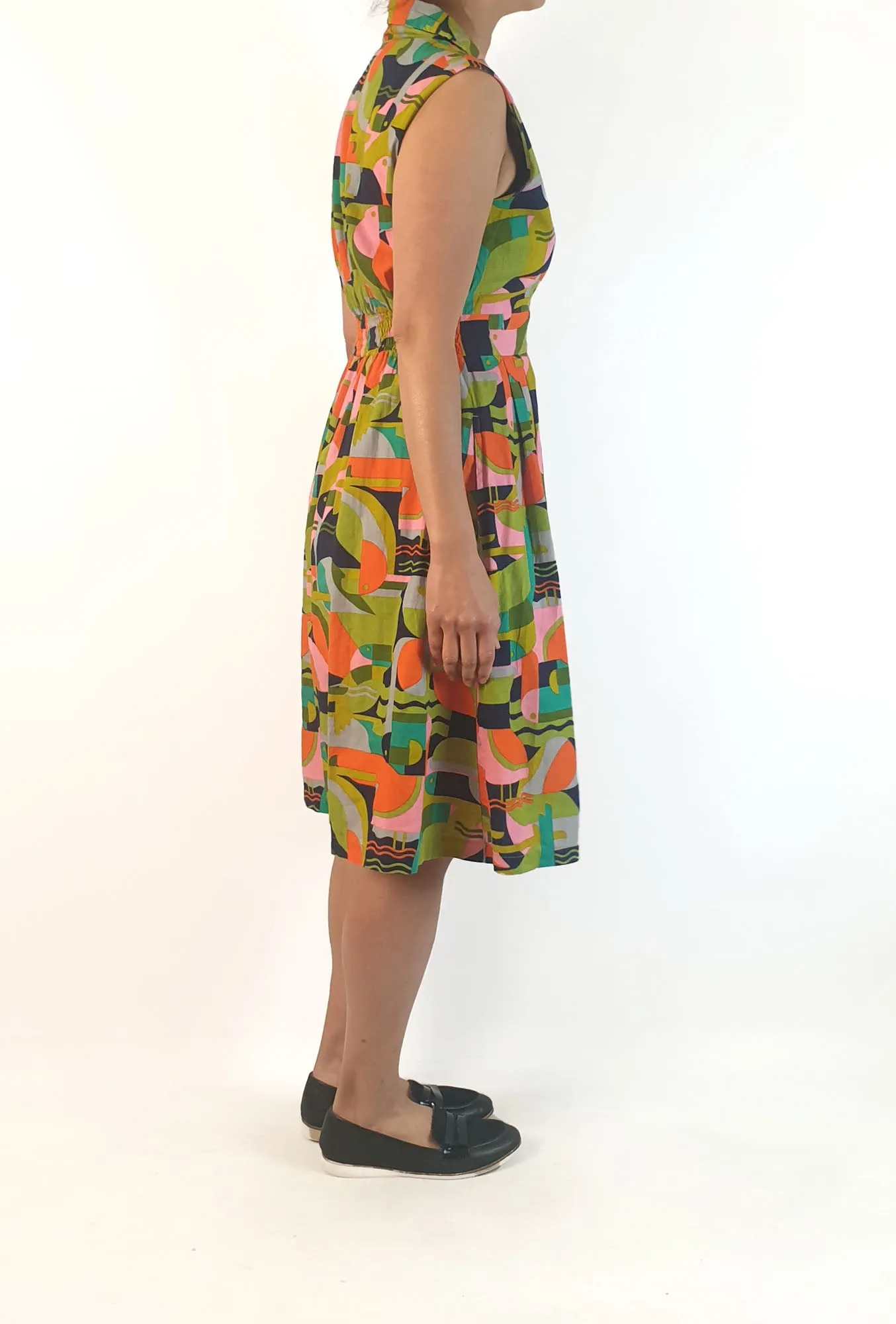 Keshet unique print dress size 10