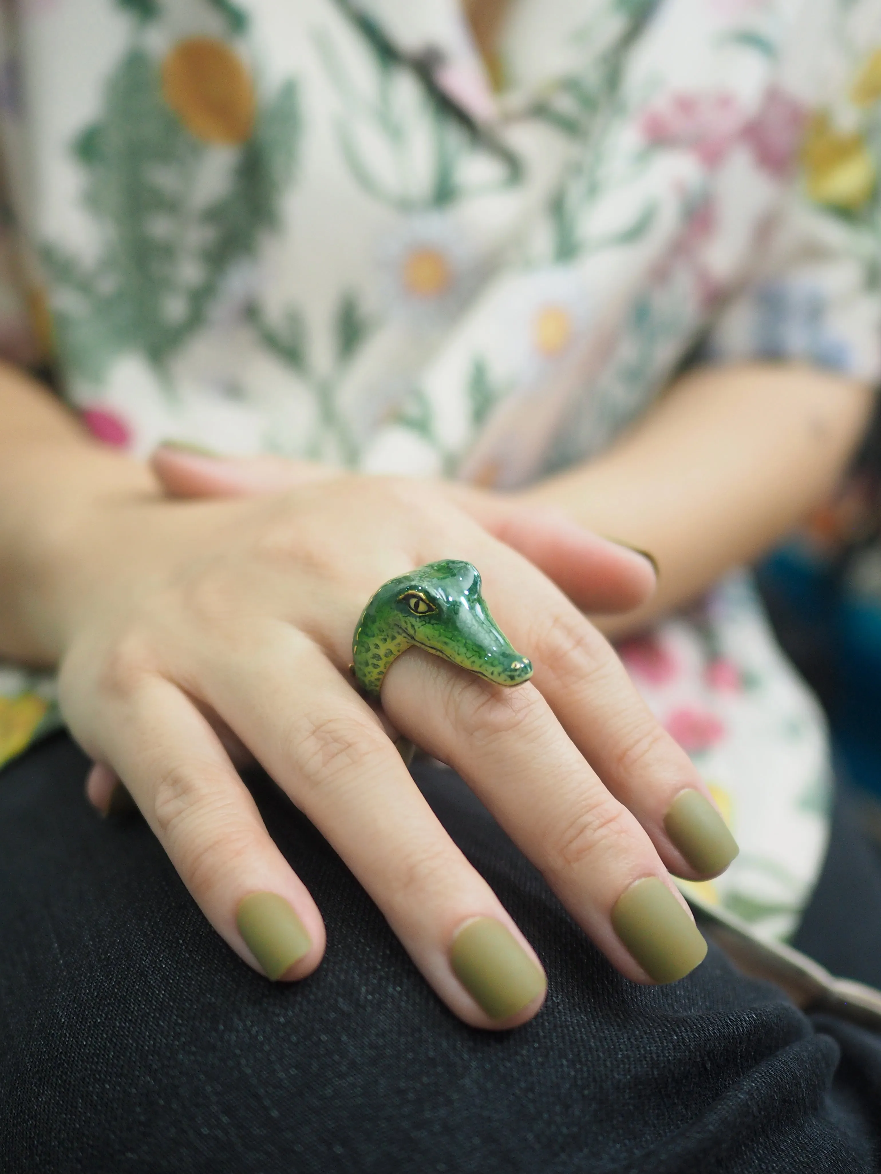 Kevin Crocodile Ring | Safarica